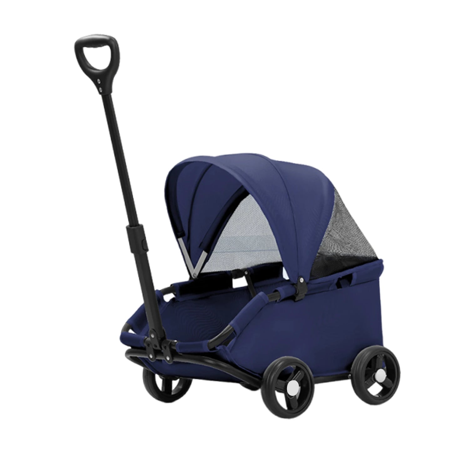 Portable 4-Wheel Pet Stroller | Foldable Dog & Cat Travel Pram