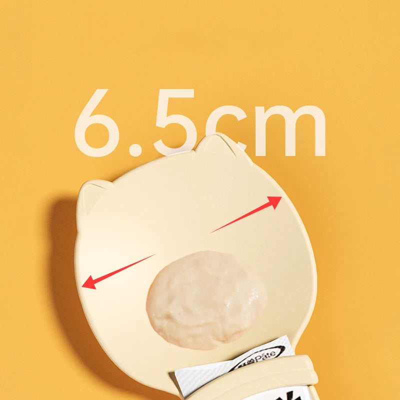 PawSpoon – Cat Treat Squeeze Spoon | No-Mess Feeder for Lickable Snacks