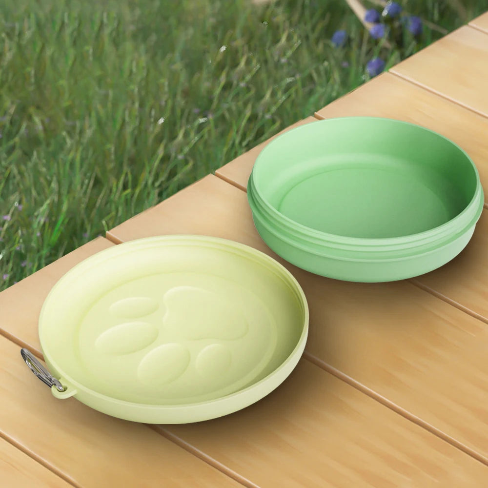 PawPack β Portable Travel Pet Bowl | Compact Food & Water Container