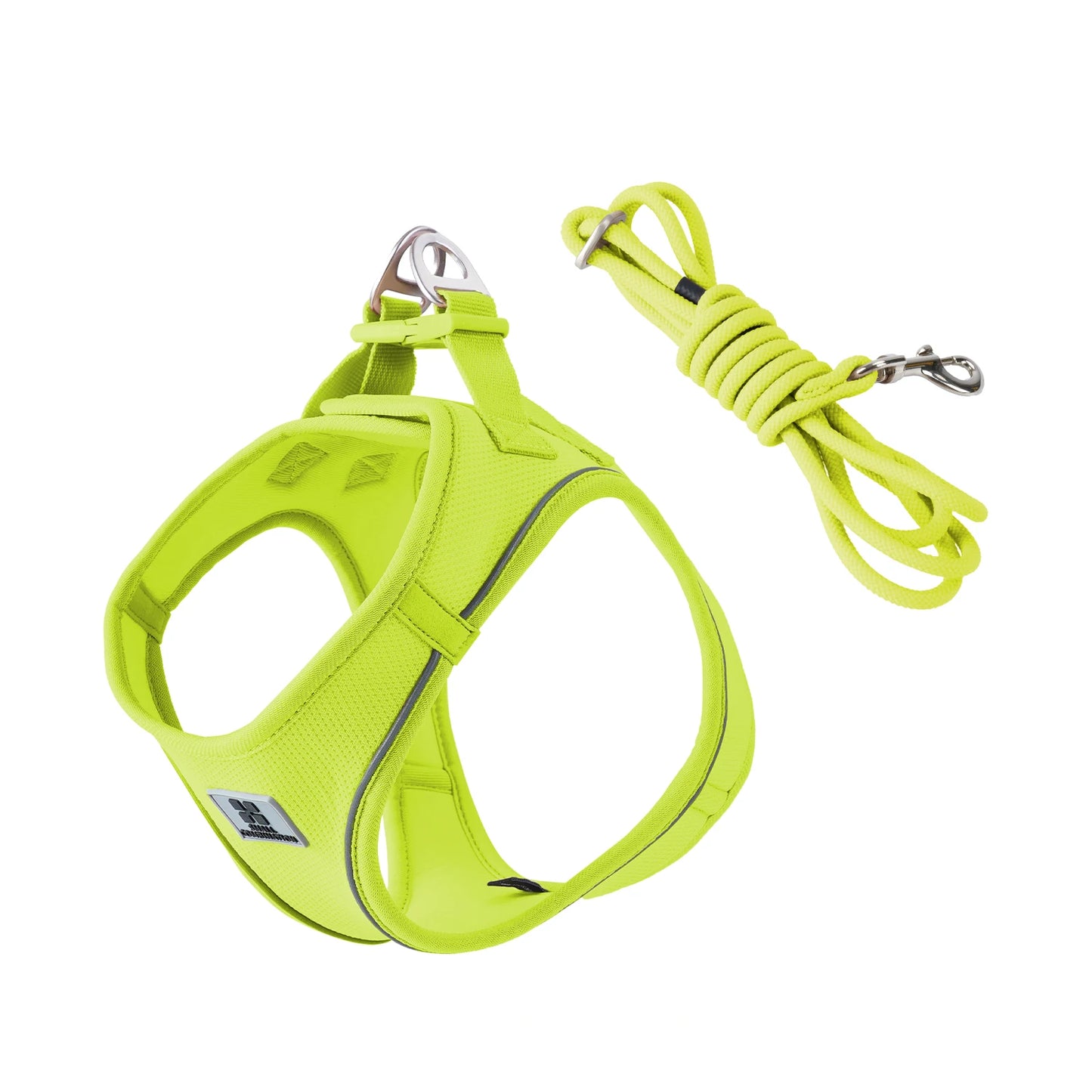 AirMesh+™ Reflective Dog Harness & Leash Set | Adjustable, Breathable, No-Pull Vest for Small & Medium Pets