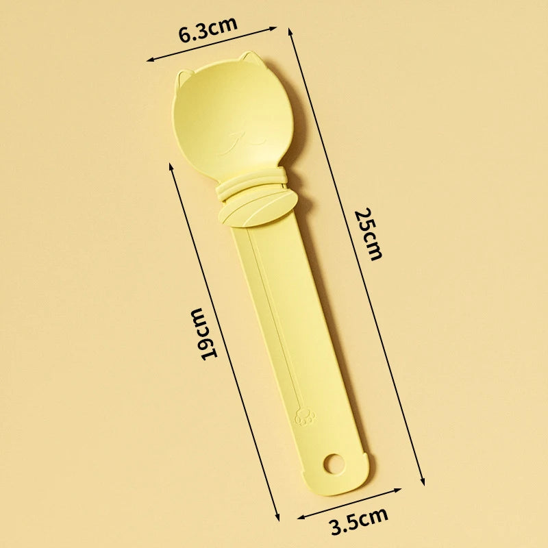 PawSpoon – Cat Treat Squeeze Spoon | No-Mess Feeder for Lickable Snacks
