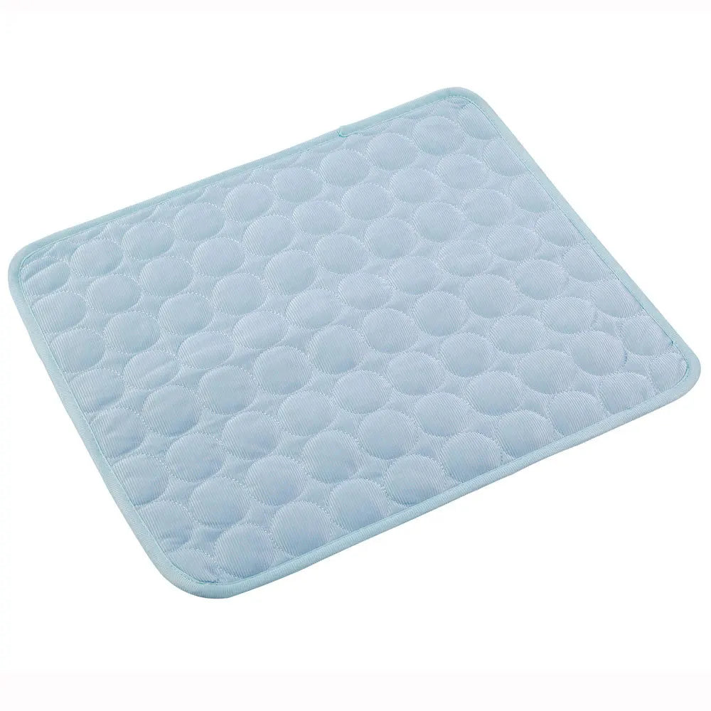 Cooling Mat for Dogs & Cats | Self-Cooling Ice Silk Pet BedCooling Mat for Dogs & Cats – Self-Cooling Ice Silk Summer Pet Bed