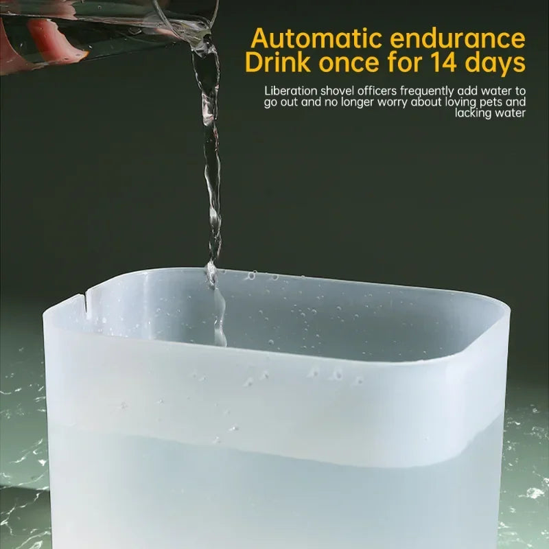 CrystalFlow β Transparent Automatic Pet Water Fountain | USB-Powered Cat & Dog Dispenser