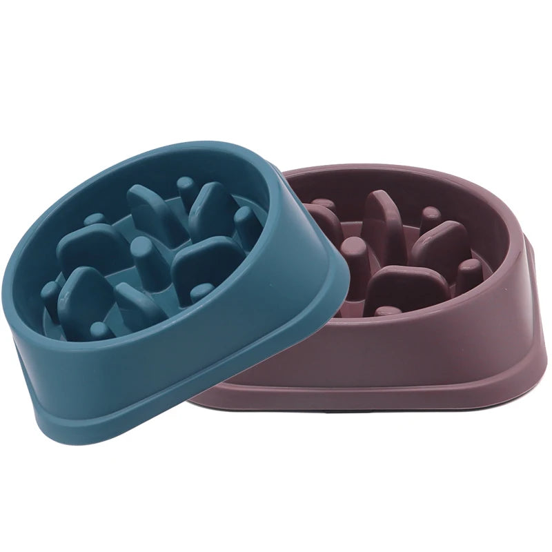 Slow Feeder Dog Bowl – Anti-Choking Non-Slip Puzzle Feeder
