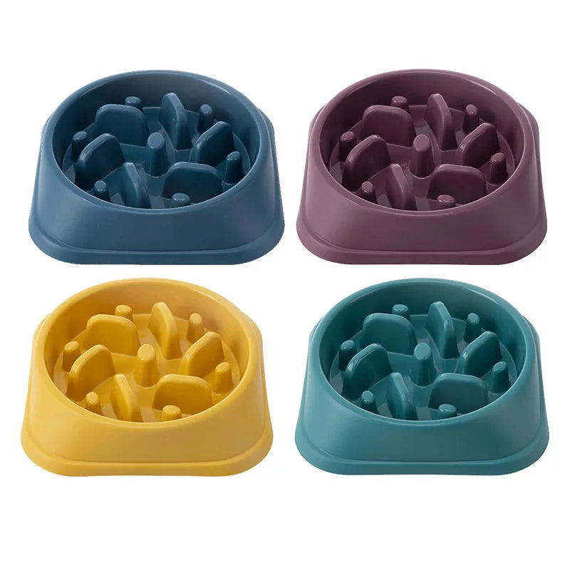 Slow Feeder Dog Bowl – Anti-Choking Non-Slip Puzzle Feeder