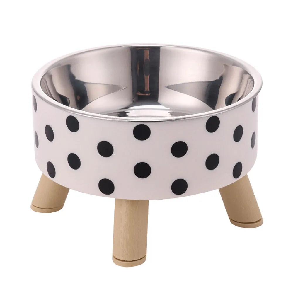 ElevateBowl – Modern Raised Pet Bowl | Stainless Steel Feeder for Cats & Dogs