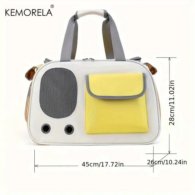 Portable Pet Carrier Bag for Cats & Small Dogs