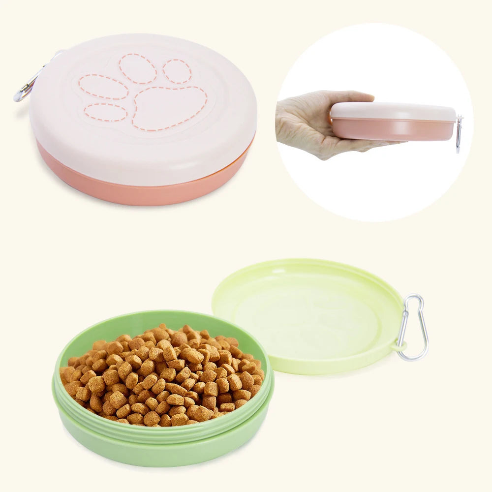 PawPack β Portable Travel Pet Bowl | Compact Food & Water Container