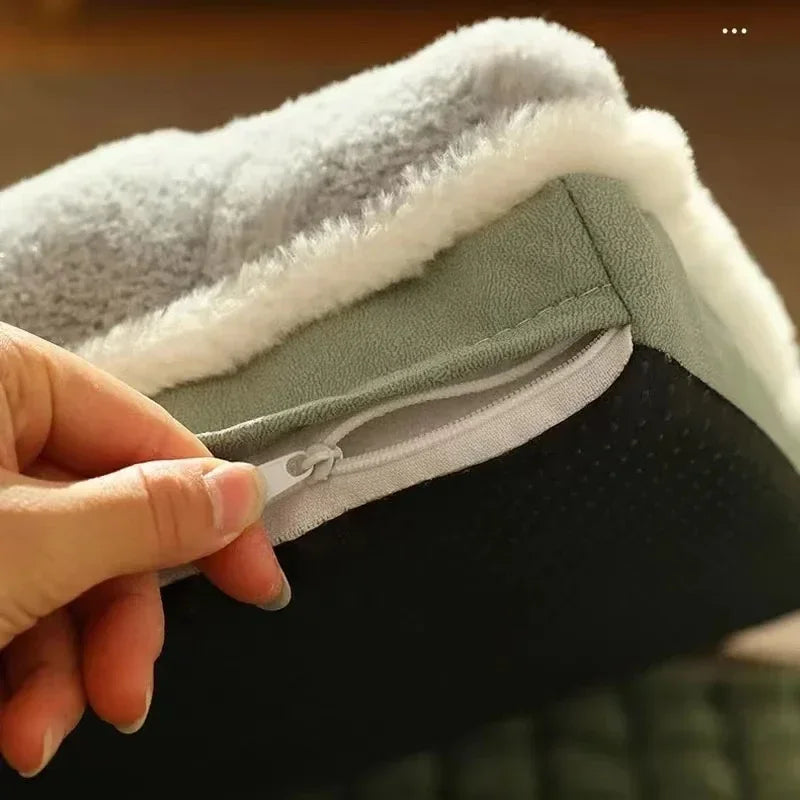 Orthopaedic Memory Foam Dog Bed | Washable Cushion for Pets UK