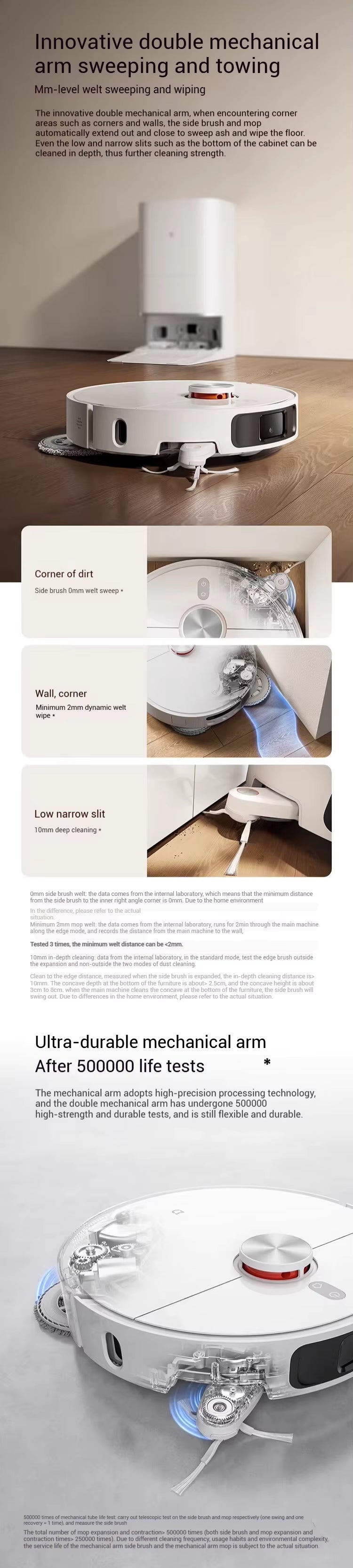 Xiaomi Mijia M40 Robot Vacuum | 12,000Pa Smart Mop & Self-Cleaning Station