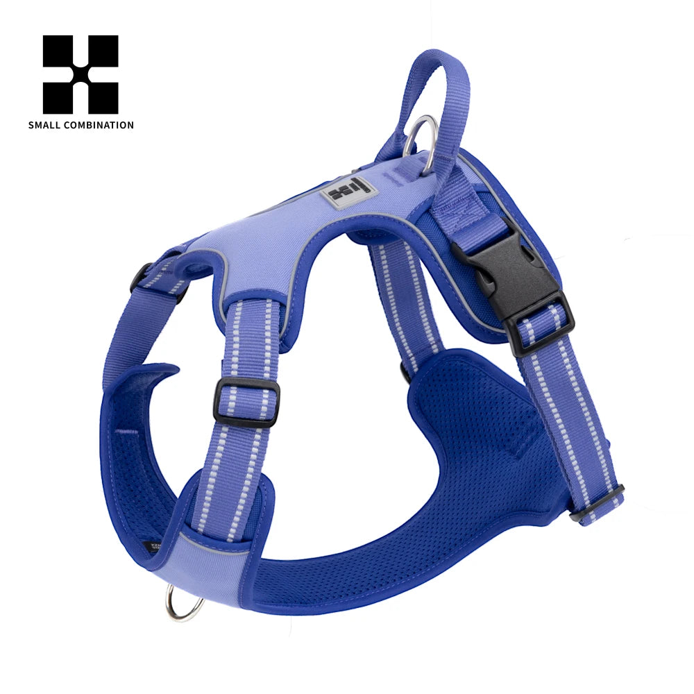 TrekFit™ – No-Pull Reflective Dog Harness | Adjustable & Padded for All Breeds
