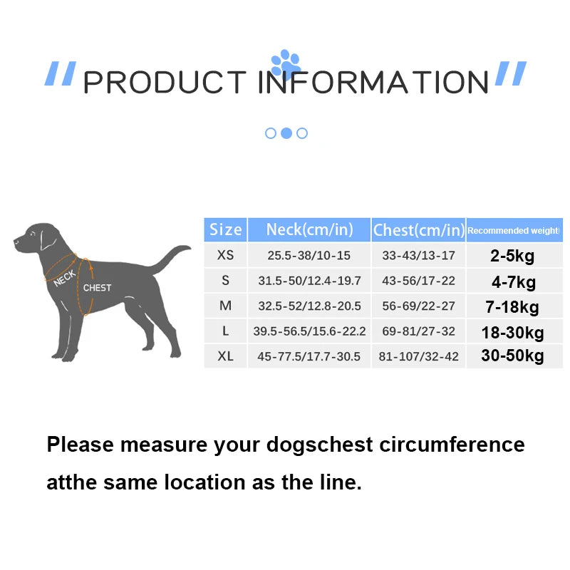 TrekFit™ – No-Pull Reflective Dog Harness | Adjustable & Padded for All Breeds