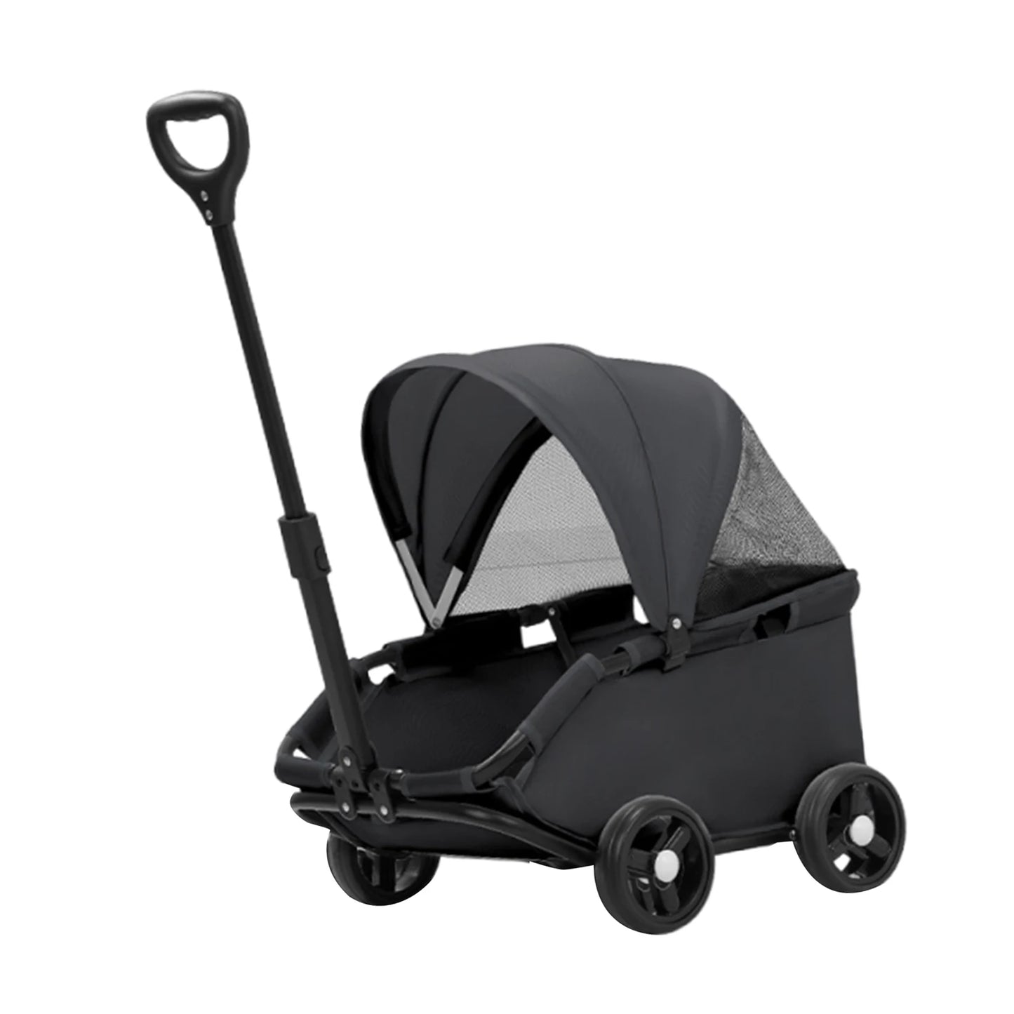 Portable 4-Wheel Pet Stroller | Foldable Dog & Cat Travel Pram