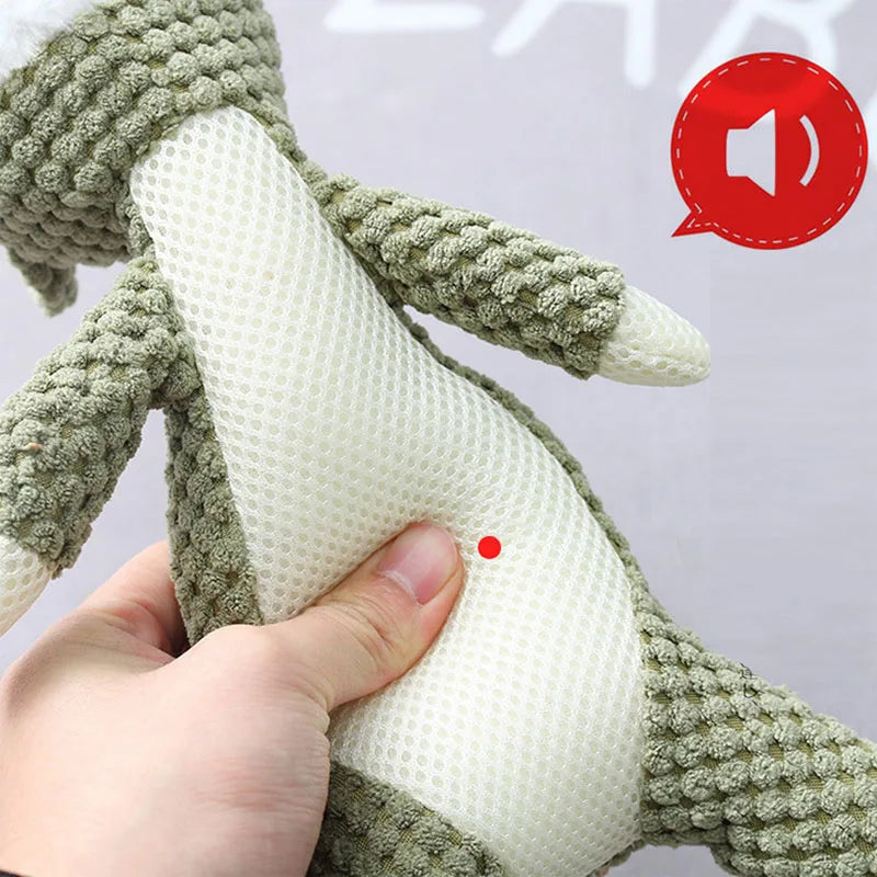 WildPals™ Squeaky Plush Animal Toys – Soft Bite-Resistant Chew Toys for Dogs & Puppies