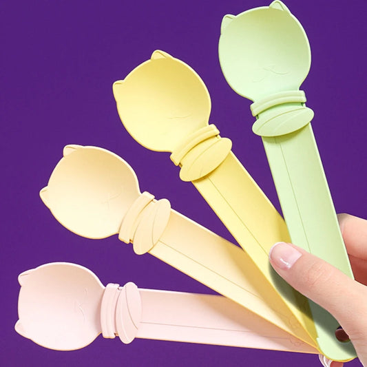 PawSpoon – Cat Treat Squeeze Spoon | No-Mess Feeder for Lickable Snacks