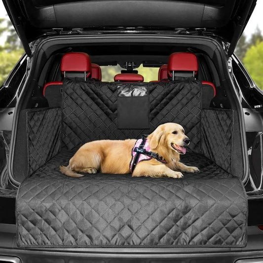 Waterproof Dog Car Seat Cover – Heavy-Duty Trunk Protector & Cargo Liner
