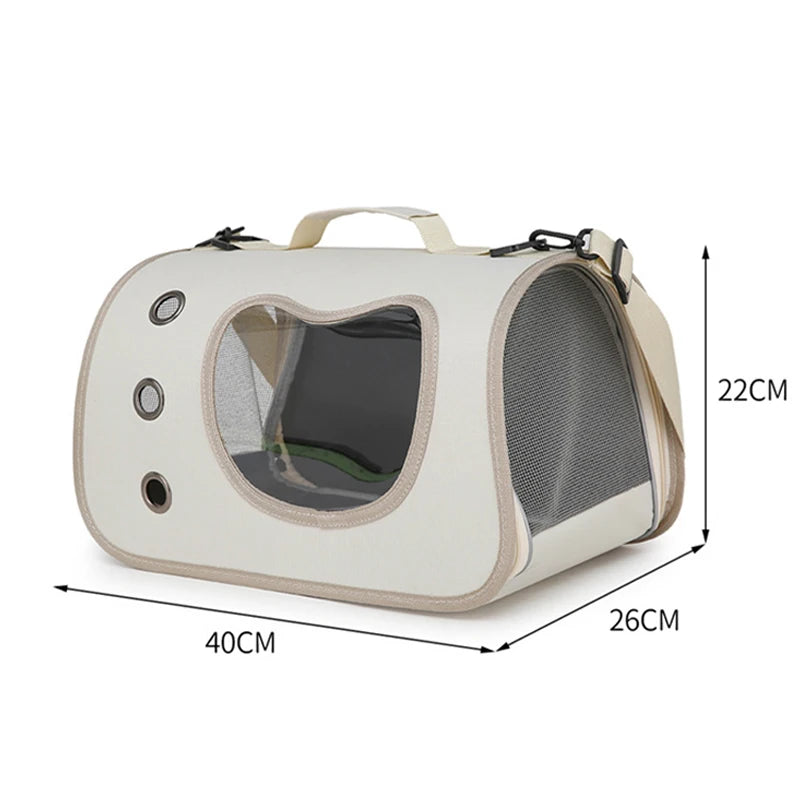 Foldable Breathable Travel Tote with Shoulder Strap | Lightweight Oxford Design