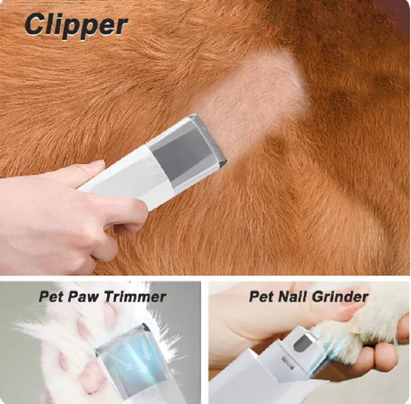 7-in-1 Pet Grooming Kit | Vacuum, Dryer & Trimmer