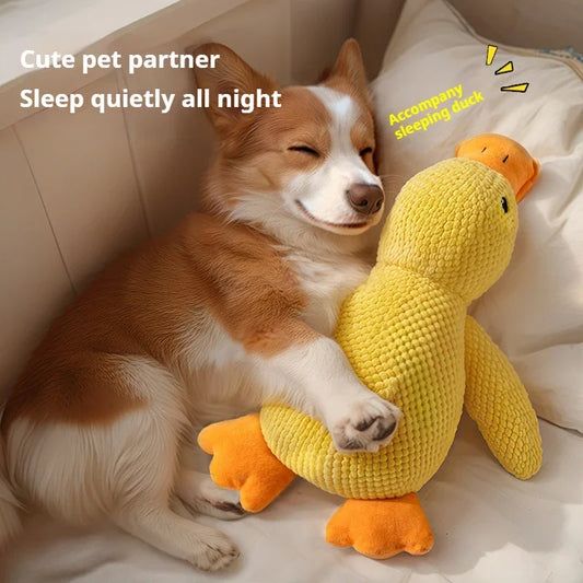 SleepyDuck™ – Soft Plush Companion Toy for Dogs