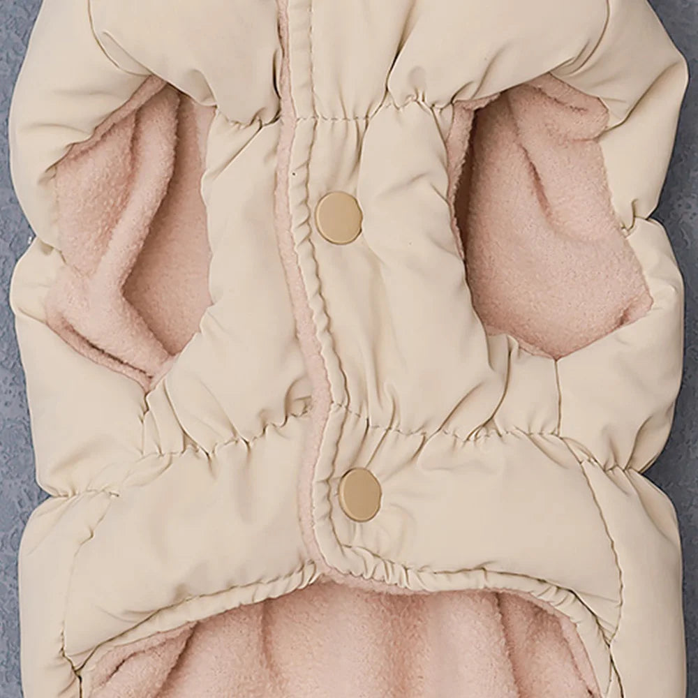 Soft Padded Dog Coat | Warm Winter Jacket