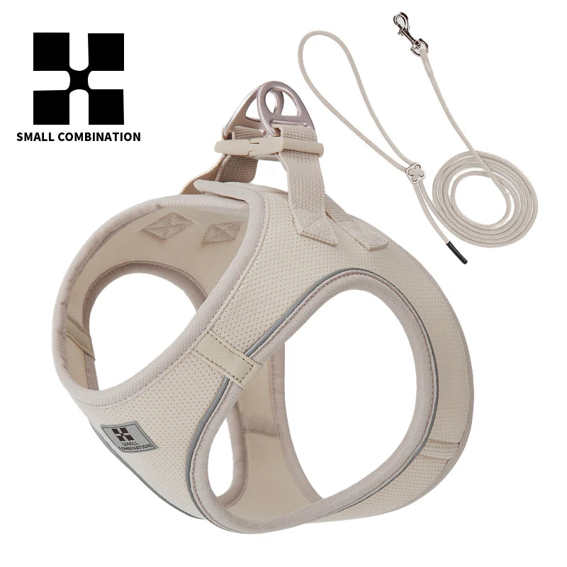 AirMesh+™ Reflective Dog Harness & Leash Set | Adjustable, Breathable, No-Pull Vest for Small & Medium Pets
