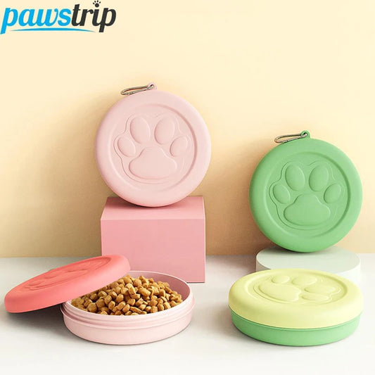 PawPack – Portable Travel Pet Bowl | Compact Food & Water Container