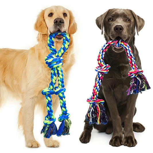 TugPro™ – Indestructible Rope Toy for Powerful Chewers