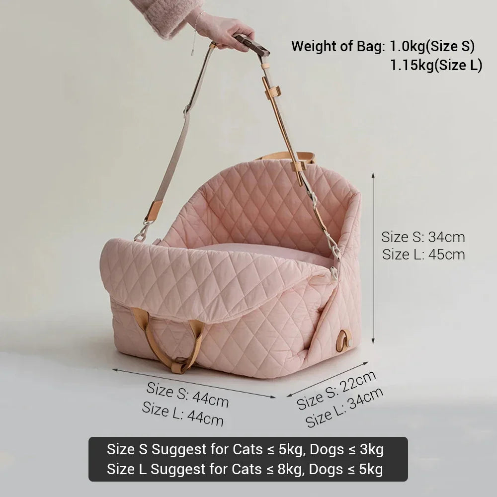 Luxury Carrier Handbag & Car Seat
