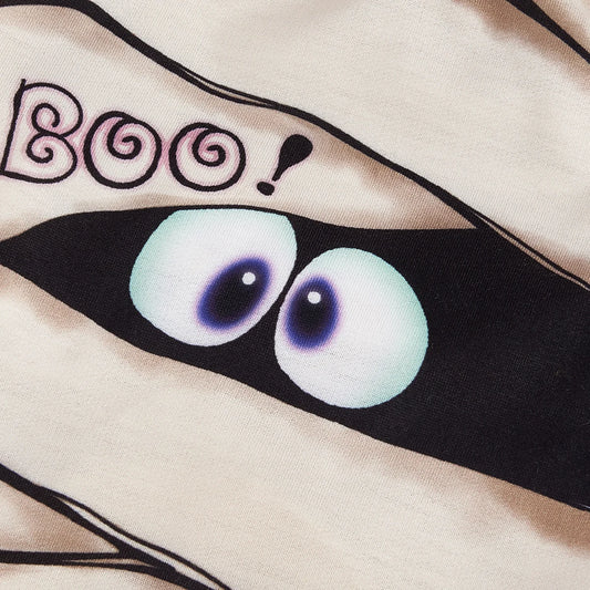 ‘Boo!’ Mummy Halloween Pet Shirt | Funny Dog & Cat T-Shirt UK