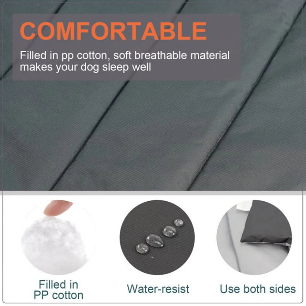 Portable Waterproof Pet Mat | Foldable Outdoor Dog Bed UK