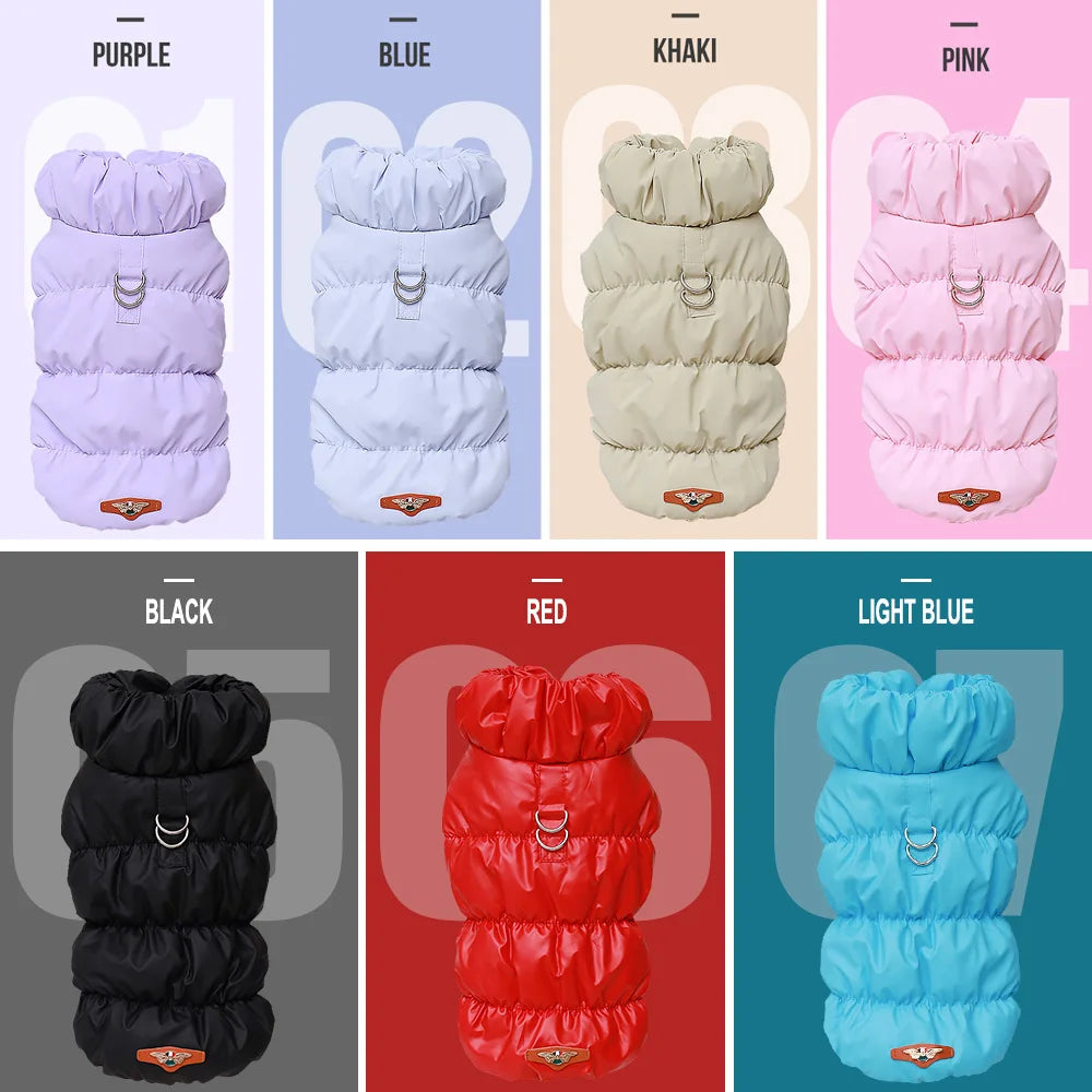 Soft Padded Dog Coat | Warm Winter Jacket