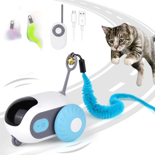 Smart Cat Racer™ – Interactive Motion Toy Car with Auto & Remote Modes